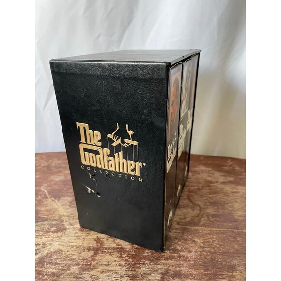 The Godfather Trilogy VHS Box Set Parts I II III Paramount - Picture 2 of 7